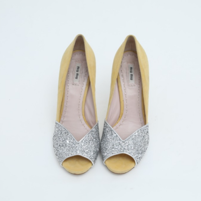 Zapatos ante con glitter Best for less