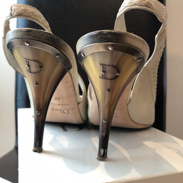 Zapato tacón destalonado Dior