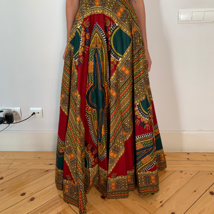 Falda algodón Masai