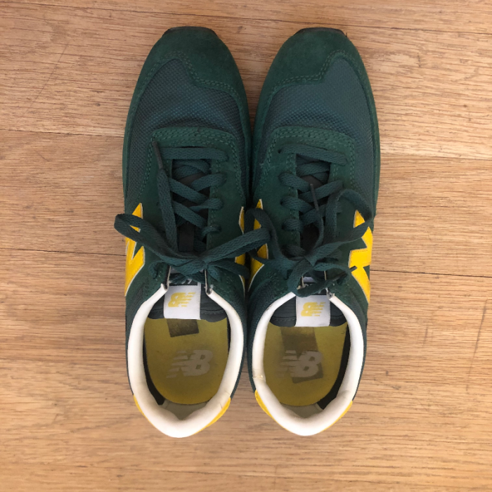 Zapatillas verdes deporte